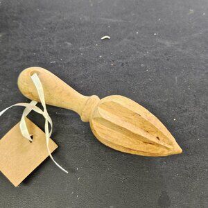Vintage wooden juicer
